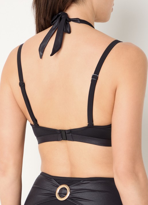 Marlies Dekkers Conchita voorgevormde bikinitop met afneembare bandjes - achterkant 6 zwart