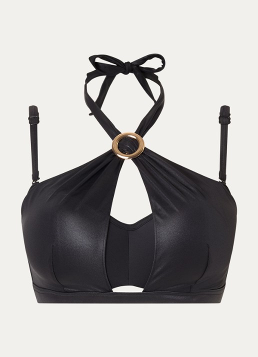 Marlies Dekkers Conchita voorgevormde bikinitop met afneembare bandjes - voorkant zwart