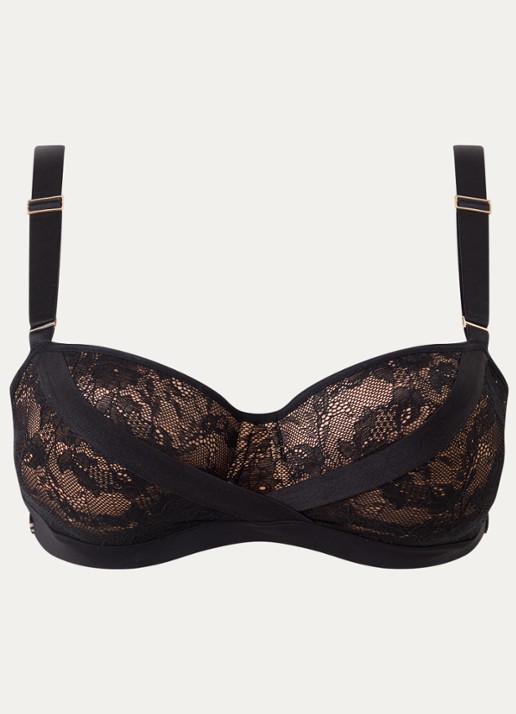 Marlies Dekkers Cypher balconette bh met overlay van kant