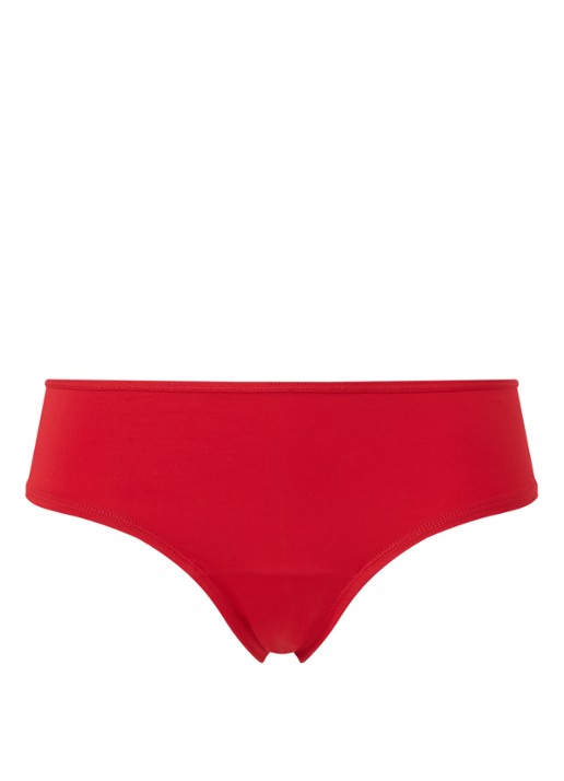 Marlies Dekkers Dame De Paris hipster met opengewerkte details - voorkant 2 steenrood