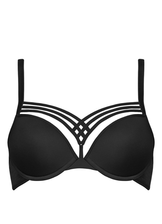 Marlies Dekkers Dame de Paris push-up bh - voorkant 2 zwart