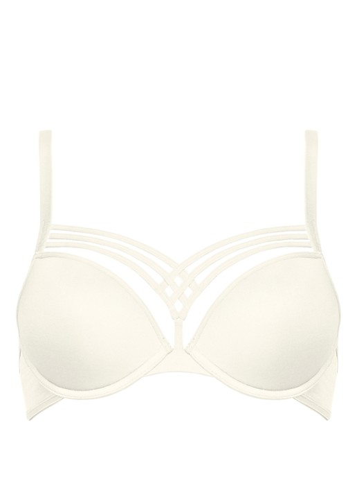 Marlies Dekkers Dame de Paris push-up bh - voorkant 3 ivoor