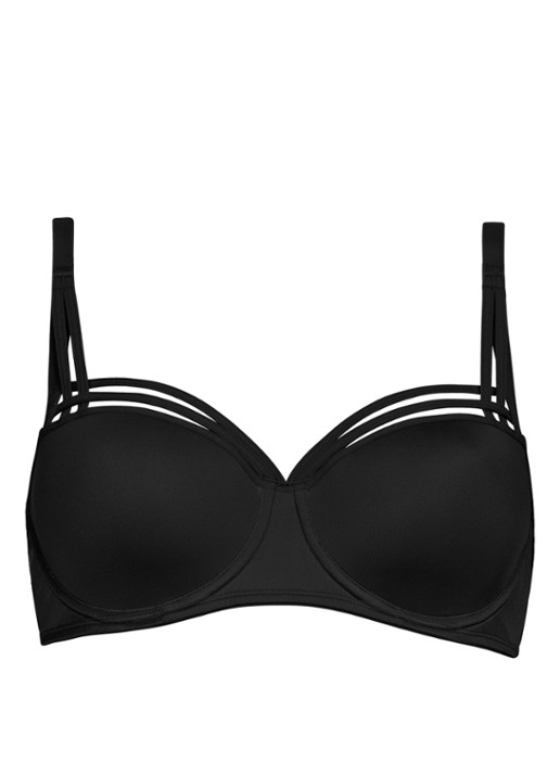 Marlies Dekkers Dame de Paris voorgevormde bh - voorkant 3 zwart