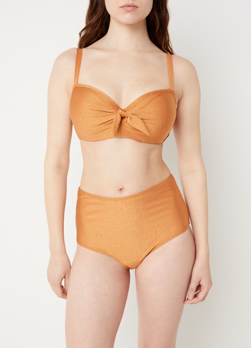 Marlies Dekkers Dorada high waisted bikinislip met lurex