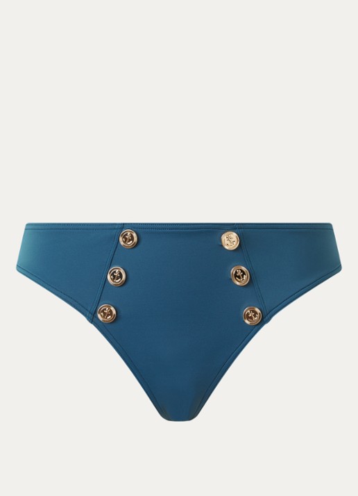 Marlies Dekkers High waisted bikinislip met knoopdetail