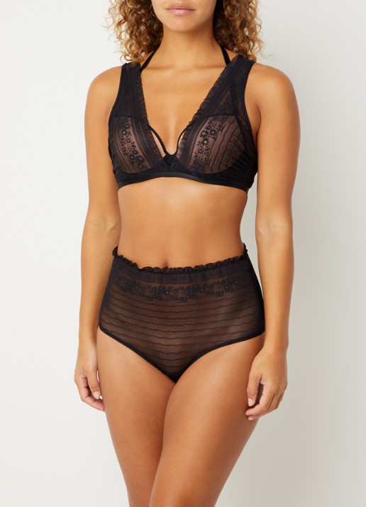 Marlies Dekkers High waisted slip van mesh
