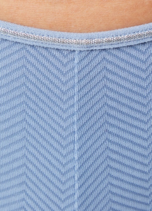 Marlies Dekkers Hipster met print - detail 4 staalblauw