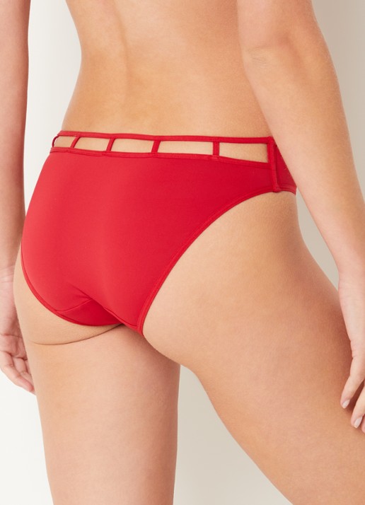 Marlies Dekkers Leading Strings slip - achterkant 5 rood