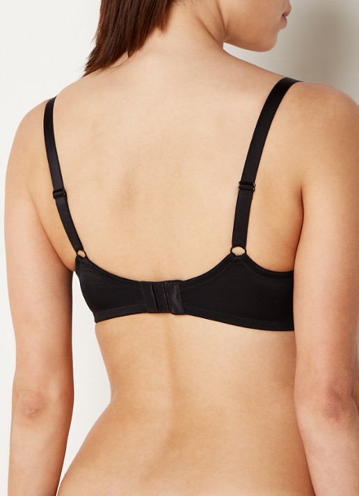 Marlies Dekkers Space Odyssey balconette bh met beugel - achterkant zwart