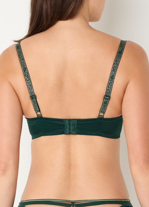 Marlies Dekkers Space Odyssey balconette bh - achterkant groen