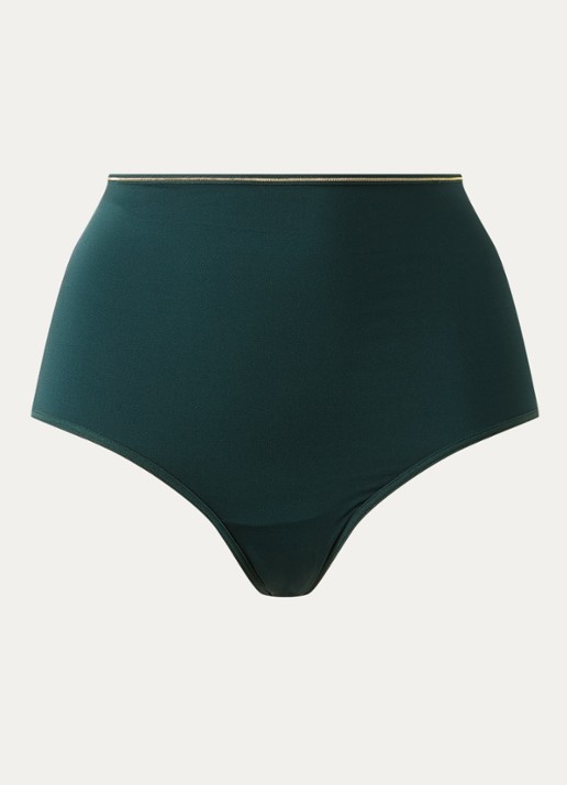 Marlies Dekkers Space Odyssey high waisted slip - voorkant 3 groen