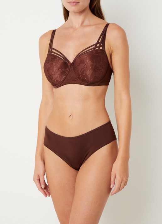 Marlies Dekkers Tanga met overlay van kant