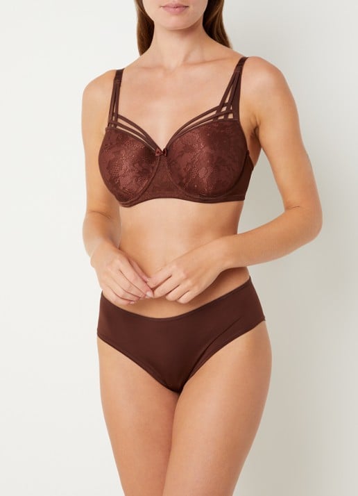 Marlies Dekkers Voorgevormde beugel bh met bloemborduring