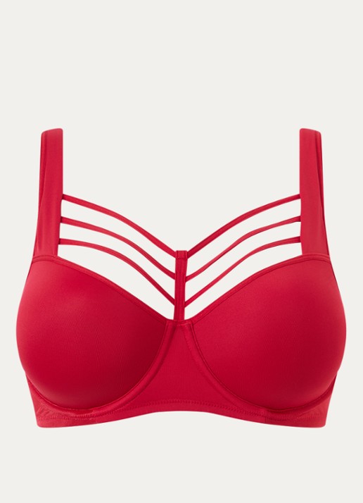 Marlies Dekkers Voorgevormde beugel bh - voorkant 2 rood