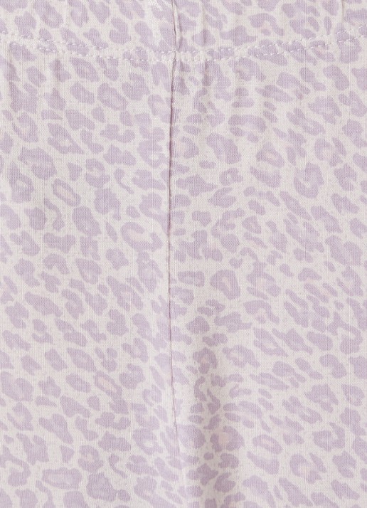 MarMar COPENHAGEN Leo legging met panterprint - detail 4 lila