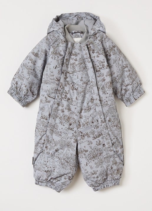 MarMar COPENHAGEN Oriel gewatteerd babypak met print