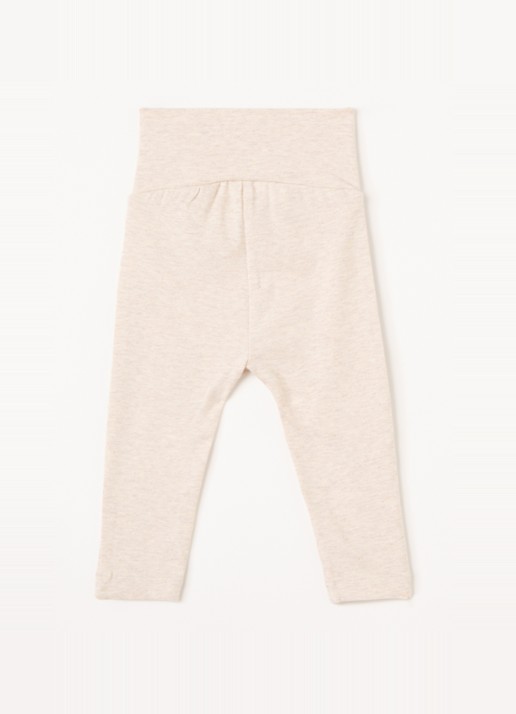 MarMar COPENHAGEN Piva skinny fit babybroek in  katoenblend - voorkant 2 beige