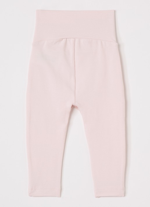MarMar COPENHAGEN Piva skinny fit babybroek in  katoenblend - voorkant 2 lichtroze