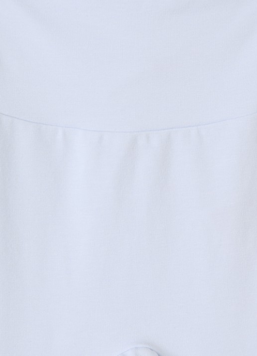 MarMar COPENHAGEN Pixa tapered fit babybroek in  katoenblend  - detail 3 lichtblauw