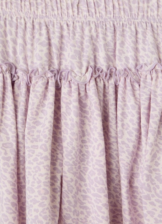 MarMar COPENHAGEN Sylvia rok met panterprint - detail 5 lila