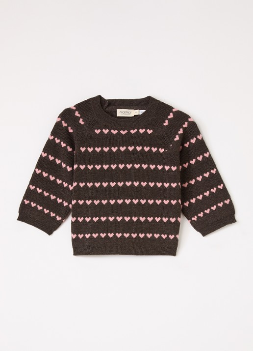 MarMar COPENHAGEN Torin grofgebreide trui in merino wolblend