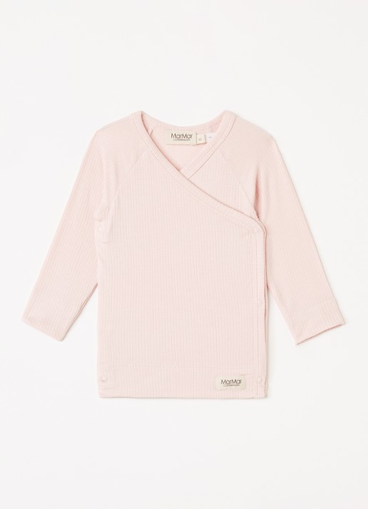 MarMar COPENHAGEN Tuti longsleeve met stretch - voorkant roze