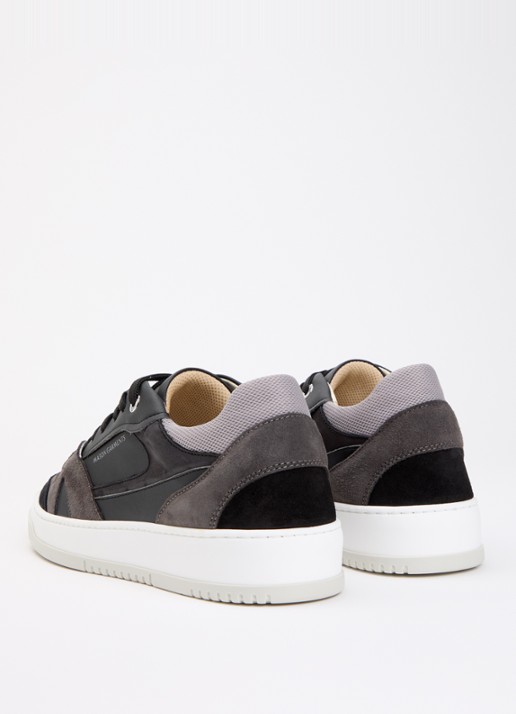 Mason Garments Matera Primo sneaker van leer - achterkant 2 zwart