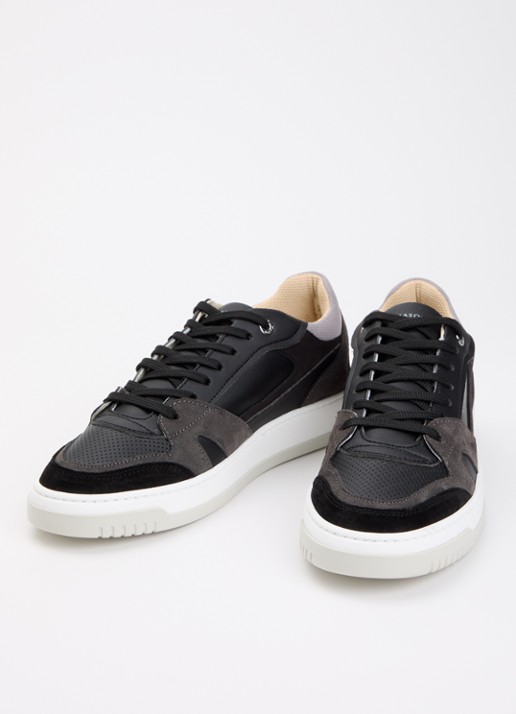 Mason Garments Matera Primo sneaker van leer - detail 3 zwart