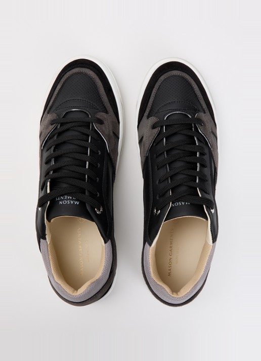 Mason Garments Matera Primo sneaker van leer - detail 4 zwart