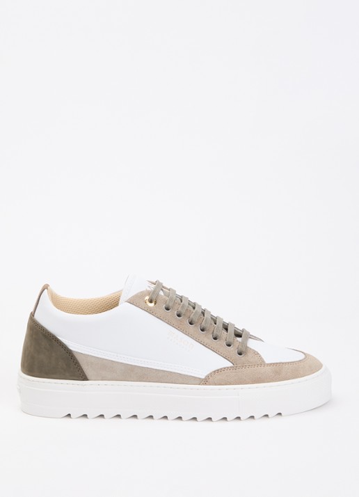 Mason Garments Tia Ludico sneaker van leer met suède details