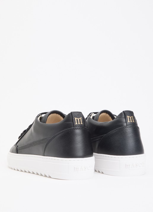 Mason Garments Tia Semplice sneaker van leer - achterkant 4 zwart