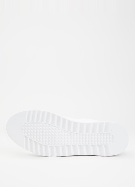 Mason Garments Tia sneaker van leer - detail 5 gebroken wit