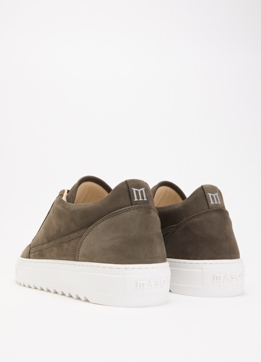 Mason Garments Tia sneaker van leer - achterkant 2 groen