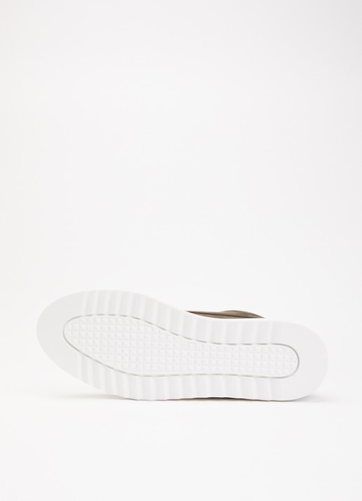 Mason Garments Tia sneaker van leer - detail 5 groen