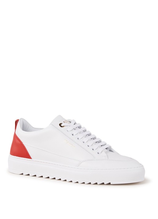 Mason Garments Tia sneaker van leer - voorkant wit