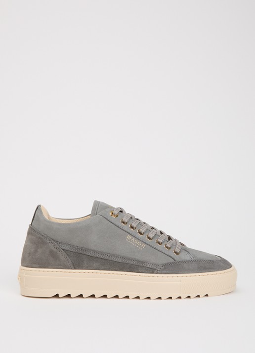 Mason Garments Tia sneaker van nubuck met details van suède