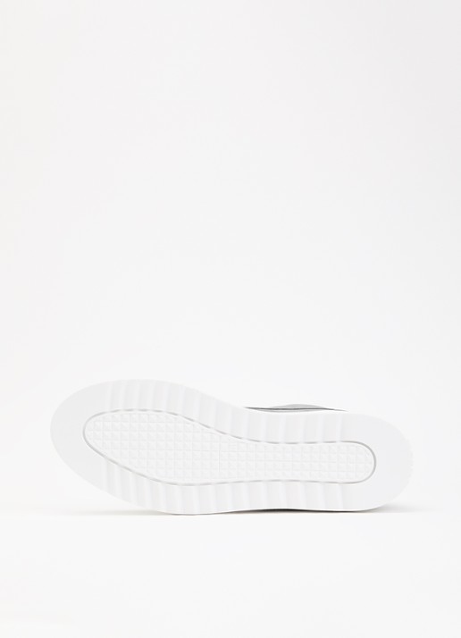 Mason Garments Tia sneaker van nubuck - detail 4 lichtgrijs