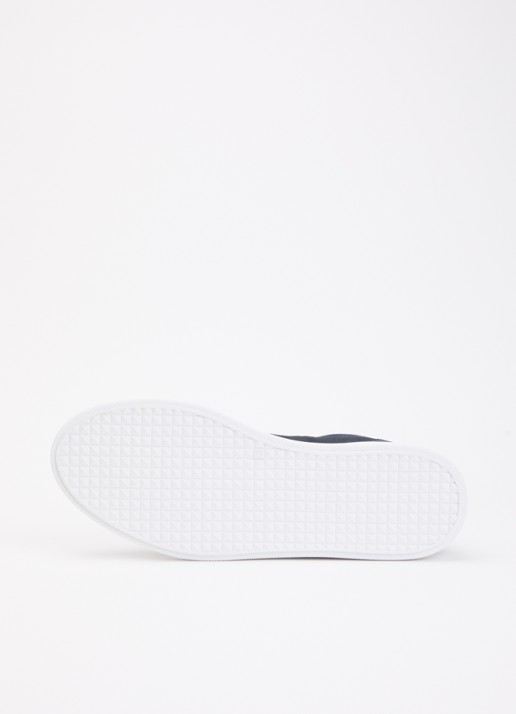 Mason Garments Tia Sport Sarbini sneaker van suède met nubuck details - detail 5 donkerblauw
