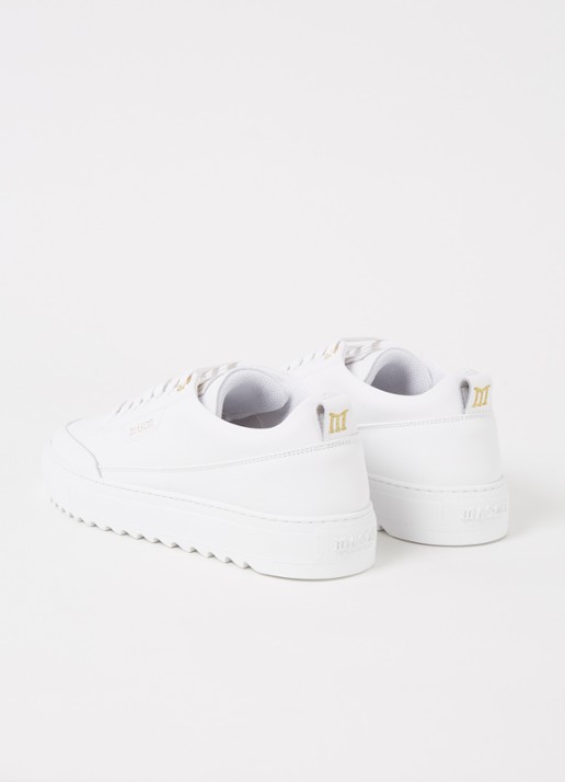 Mason Garments Torino sneaker van leer - detail 5 wit