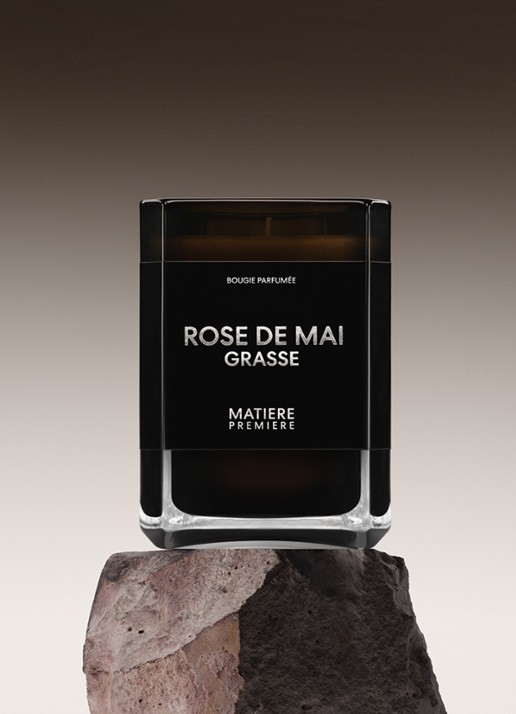 Matiere Premiere Rose de Mai Grasse Scented Candle - geurkaars 220 gram - detail undefined