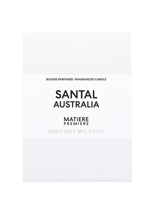 Matiere Premiere Santal Australia Scented Candle - geurkaars 220 gram - voorkant 5 undefined