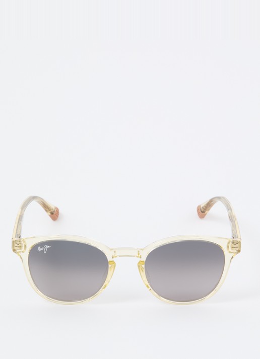 Maui Jim Hiehie zonnebril gepolariseerd MJ636-21 - detail 2 geel