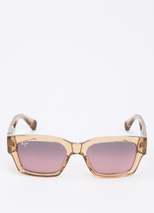 Maui Jim Kenui zonnebril gepolariseerd MJ642-14 - detail 2 cognac