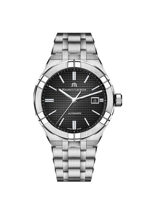 Maurice Lacroix Aikon horloge AI6008-SS002-330-1 - voorkant zilver