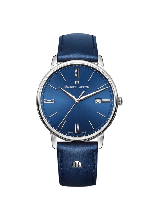 Maurice Lacroix Eliros horloge EL1118-SS001-410 - voorkant zilver
