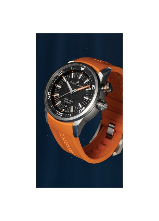 Maurice Lacroix Pontos S Diver horloge PT6248-SS00L-330-J - detail 3 zilver