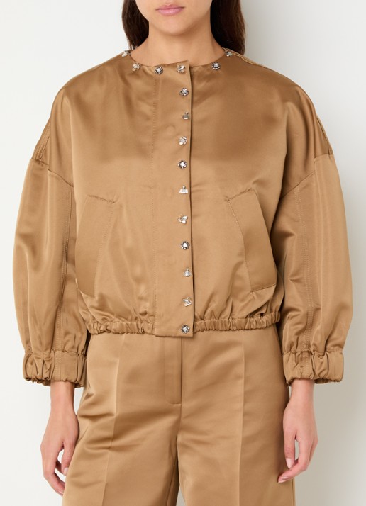 Max & Co Beta jack met strass en steekzakken