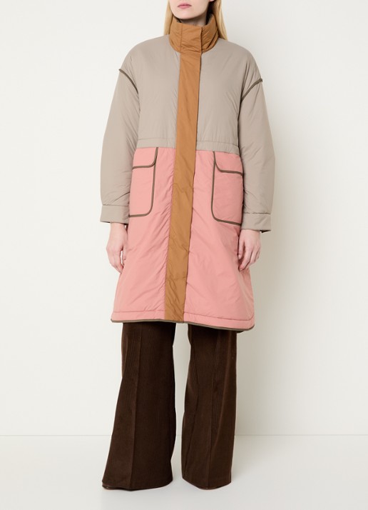 Max & Co Buona longline puffer jas