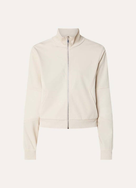 Max & Co Candore jack met steekzakken - voorkant beige