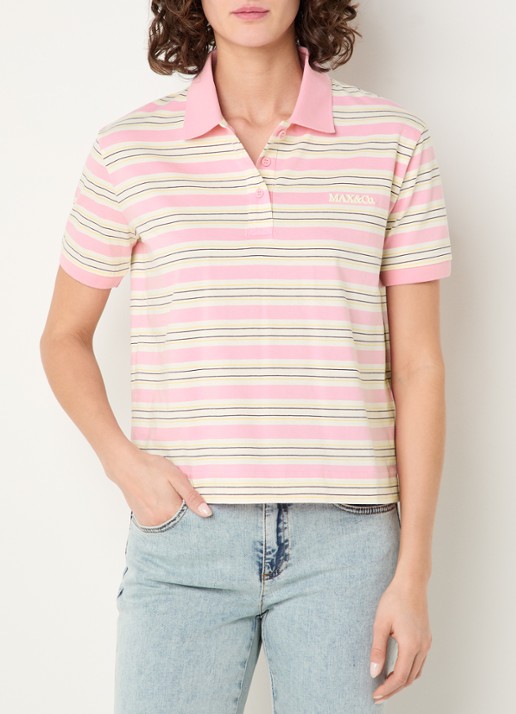 Max & Co Comandare polo met streepprint
